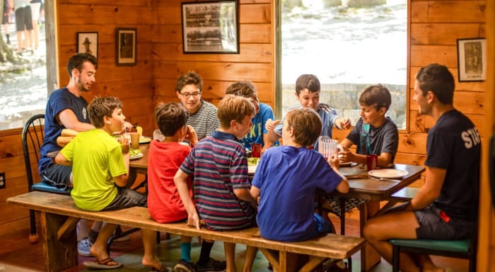 campers dining hall 2