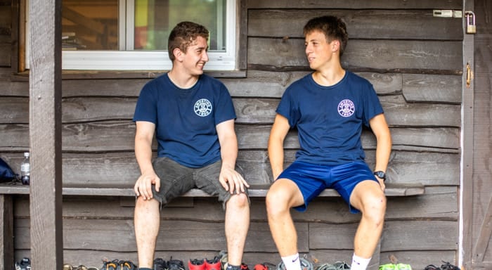 counselors chatting